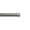 Versailles - Esencial Kepi Curtain Rod Set, Adjustable Length, Silver (2 Sizes Available) - - Mounts For Less