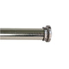 Versailles - Imperial Corona Curtain Rod Set, Adjustable Length, Silver (2 Sizes Available) - - Mounts For Less
