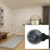 Versailles - Industria Mercury Curtain Rod Set, Adjustable Length, Black (2 Sizes Available) - - Mounts For Less