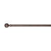 Versailles - Lexington Ball Curtain Rod Set, Adjustable Length, Bronze (3 Sizes Available) - - Mounts For Less