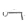 Versailles - Lexington Ball Curtain Rod Set, Adjustable Length, Bronze (3 Sizes Available) - - Mounts For Less
