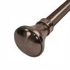 Versailles - Lexington Flare Curtain Rod Set, Adjustable Length, Bronze (3 Sizes Available) - - Mounts For Less