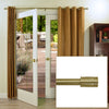 Versailles - Lexington Ringlets Curtain Rod Set, Adjustable Length, Gold (2 Sizes Available) - - Mounts For Less