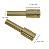 Versailles - Lexington Ringlets Curtain Rod Set, Adjustable Length, Gold (2 Sizes Available) - - Mounts For Less