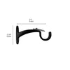 Versailles - Lexington Ringlets Curtain Rod Set, Adjustable Length, Gold (2 Sizes Available) - - Mounts For Less