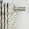 Versailles - Lexington Ringlets Curtain Rod Set, Adjustable Length, Silver (2 Sizes Available) - - Mounts For Less