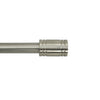 Versailles - Lexington Ringlets Curtain Rod Set, Adjustable Length, Silver (2 Sizes Available) - - Mounts For Less