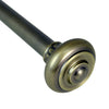 Versailles - Lexington Royale Curtain Rod Set, Adjustable Length, Brass (3 Sizes Available) - - Mounts For Less