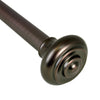 Versailles - Lexington Royale Curtain Rod Set, Adjustable Length, Bronze (3 Sizes Available) - - Mounts For Less