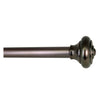 Versailles - Lexington Royale Curtain Rod Set, Adjustable Length, Bronze (3 Sizes Available) - - Mounts For Less