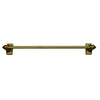 Versailles - Magnetic Curtain Rod, Adjustable Length from 15" to 28", Super Hold, Bronze - - Mounts For Less