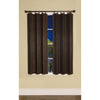 Versailles - Ring Top Bamboo Curtain Panel, Brass Grommets, 40" x 63", Espresso - - Mounts For Less