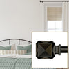 Versailles - Scencillo Boxy Curtain Rod Set, Adjustable Length, Bronze (2 Sizes Available) - - Mounts For Less