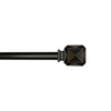 Versailles - Scencillo Boxy Curtain Rod Set, Adjustable Length, Bronze (2 Sizes Available) - - Mounts For Less