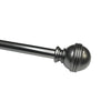 Versailles - Scencillo Circa Curtain Rod Set, Adjustable Length, Silver (2 Sizes Available) - - Mounts For Less