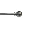 Versailles - Scencillo Circa Curtain Rod Set, Adjustable Length, Silver (2 Sizes Available) - - Mounts For Less