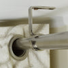 Versailles - Set of 2 Curtain Rod Brackets, Wall or Ceiling Installation, White - - Mounts For Less