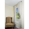 Versailles - Set of 2 Curtain Rod Brackets, Wall or Ceiling Installation, White - - Mounts For Less
