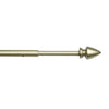 Versailles - Set of 2 Swivel Curtain Arms, Adjustable Length, Pewter (Available in 2 Sizes) - - Mounts For Less