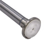 Versailles - Stainless Steel Curtain Tension Rod, Indoor/Outdoor, Adjustable Length, Silver (3 Sizes Available) - - Mounts For Less