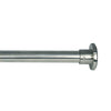 Versailles - Stainless Steel Curtain Tension Rod, Indoor/Outdoor, Adjustable Length, Silver (3 Sizes Available) - - Mounts For Less