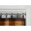 Versailles - Tension Curtain Rod, Adjustable Length, Tool-Free Installation, Silver (3 Sizes Available) - - Mounts For Less