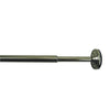 Versailles - Tension Curtain Rod, Adjustable Length, Tool-Free Installation, Silver (3 Sizes Available) - - Mounts For Less