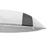 Versailles - Valentina Cushion Cover, 14" x 20", Machine Washable, Grey - - Mounts For Less