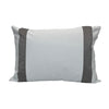 Versailles - Valentina Cushion Cover, 14" x 20", Machine Washable, Grey - - Mounts For Less