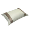 Versailles - Valentina Cushion Cover, 14" x 20", Machine Washable, Taupe - - Mounts For Less