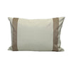 Versailles - Valentina Cushion Cover, 14" x 20", Machine Washable, Taupe - - Mounts For Less