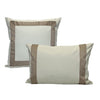 Versailles - Valentina Cushion Cover, 20" x 20", Machine Washable, Taupe - - Mounts For Less