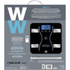 Weight Watcher - Digital Personal Scale with Body Analysis, Bluetooth, Maximum Capacity of 180kg - 65-310655 - Mounts For Less