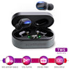 Xtreme - Bluetooth In-Ear Headphones with Charging Case, Black - 78-139964 - Mounts For Less