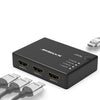 Xtreme - HDMI Splitter 1 Input and 4 Outputs, 4K at 30 Hz, Black - - Mounts For Less