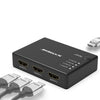 Xtreme - HDMI Splitter 1 Input and 4 Outputs, 4K at 30 Hz, Black - 78-135211 - Mounts For Less