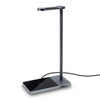 Xtreme - Headphone Stand with Built-in Wireless Phone Charger, Black - - Mounts For Less