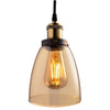 Xtricity - Amber Glass Pendant Light, LED Bulb Included, From the Old Fashioned Collection - 76-4-80401 - Mounts For Less