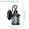 Xtricity - LED Outdoor Wall Light, 9w/120v/3000k, Soft White Lighting, From the Juliette Collection, Black - 76-4-80081 - Mounts For Less