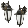 Xtricity - Outdoor Wall Light, 13.78 '' Height, Porter Collection, Set of 2, Black - 76-5-90015 - Mounts For Less