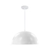 Xtricity - Pendant, 17.91" Width, From the Trebecca Collection, White - 76-5-90278 - Mounts For Less