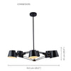 Xtricity - Pendant Light, 29.3 '' Width, Connection Collection, Black - 76-5-90144 - Mounts For Less