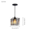 Xtricity - Pendant Light, 6.2 '' Width, From The Dutch Collection, Black - 76-5-90108 - Mounts For Less