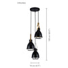 Xtricity - Pendant Light , 6.2 '' Width, From The Virginia Collection, Black - 76-5-90136 - Mounts For Less