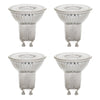 Xtricity - Set of 4 Dimmable Energy Saving LED Bulbs, Type GU10, 5W, 3000K Soft White - 76-1-40038 - Mounts For Less