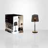 Xtricity - Table Lamp, 22.6 '' Height, From the Luna Collection, Black - 76-5-90120 - Mounts For Less