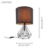 Xtricity - Table Lamp, 8.6 '' Height, From the Lofoten Collection, Black - 76-5-90121 - Mounts For Less