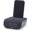 iHome - Bluetooth Clock Radio with Wireless Charger and USB Port, Gray - 78-136395 - Mounts For Less
