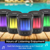 iHome - Bluetooth Speaker with 5 Lighting Modes, Black - 78-134795 - Mounts For Less