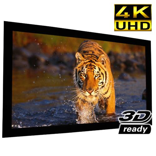 108" 16:9 Reference Studio AudioWeave 4K Fixed Frame Projection Screen - 13-0179 - Mounts For Less